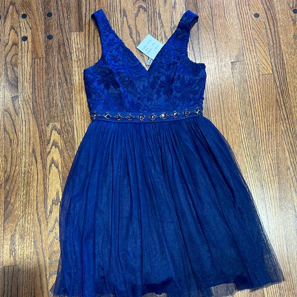 Navy BlueProm/ Winter formal/ Party Dress